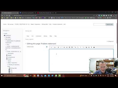 Setting up multiple pages in a Moodle wiki