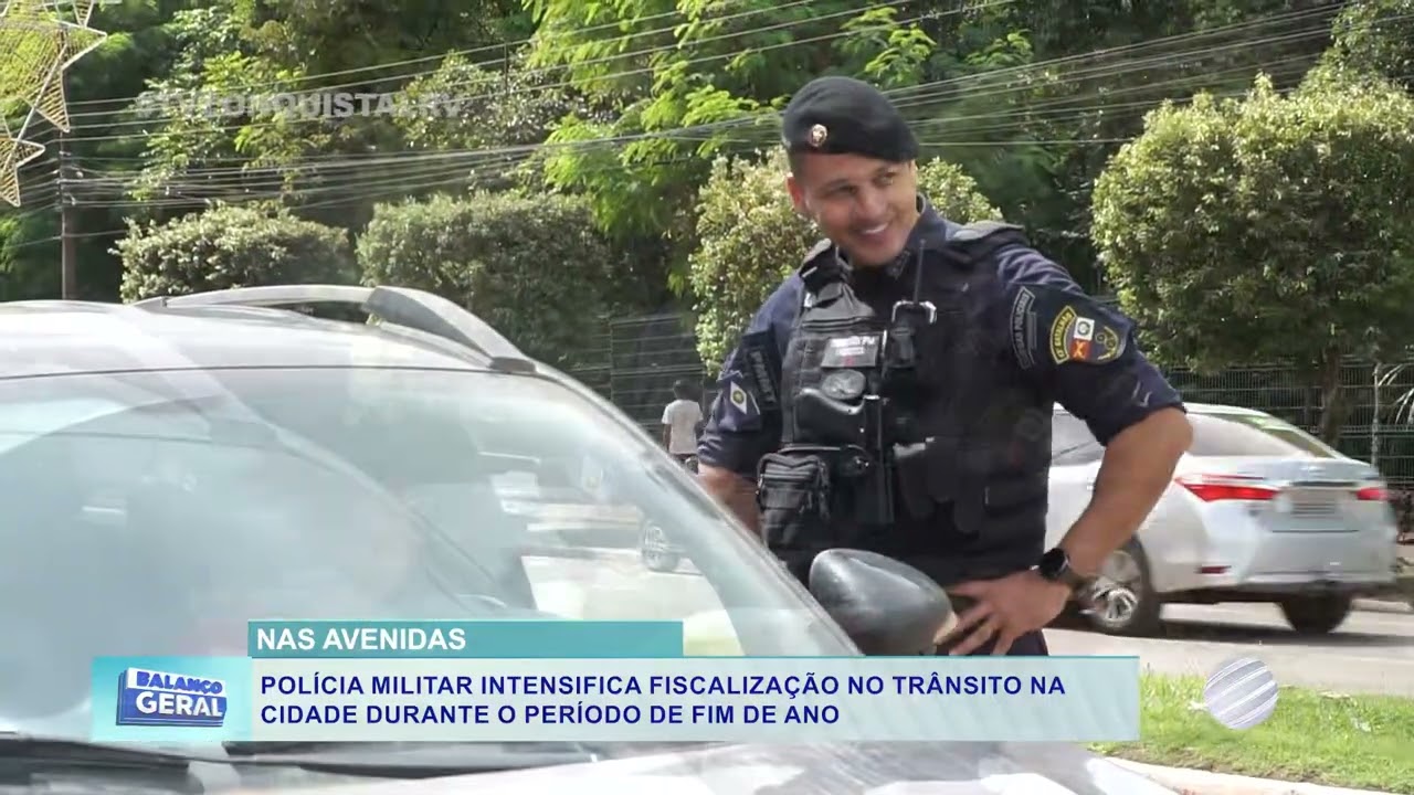 Polícia Militar realiza blitz em Lucas do Rio Verde durante operações de fim de ano