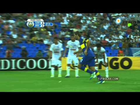 Godoy Cruz 1 - Boca 2 (Apertura 2011) [HD Full 1080p]