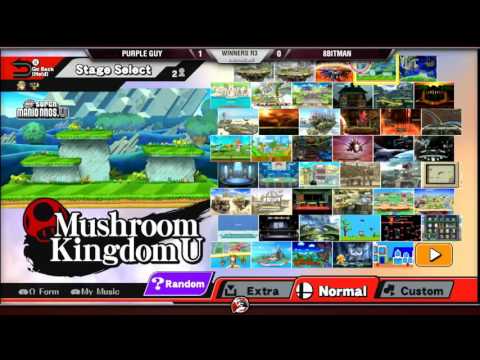 VS Weekly 12/1/16 - Winners R3 - Purple Guy (Zelda) vs. 8Bitman (Diddy/ROB) - Smash 4