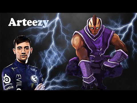 Arteezy - AntiMage Safelane | Dagon Build | Dota 2 7.27d Gameplay