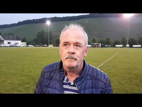 Kreissachbearbeiter Bernd Hurth, nach dem Spielabbruch von Ayl