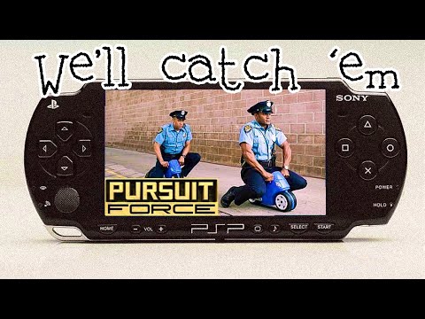 Catching the bad guys in Pursuit Force!