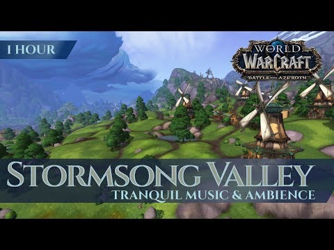 Stormsong Valley - Tranquil Music & Ambience | World of Warcraft Battle for Azeroth / BfA