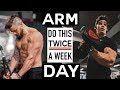 TWO DAY BICEP & TRICEP Workout | Top Mistakes FIXED! (Lex Fitness, ElliotBFit ARM DAY)