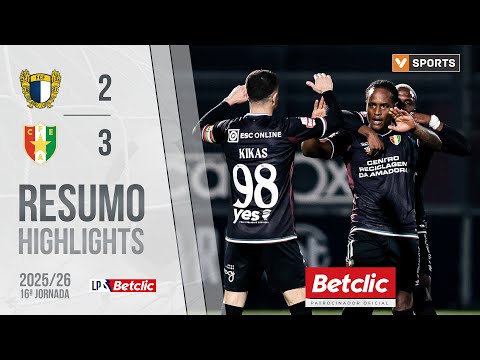 Resumo: Famalicão 2-3 Estrela Amadora (Liga 25/26 #16)