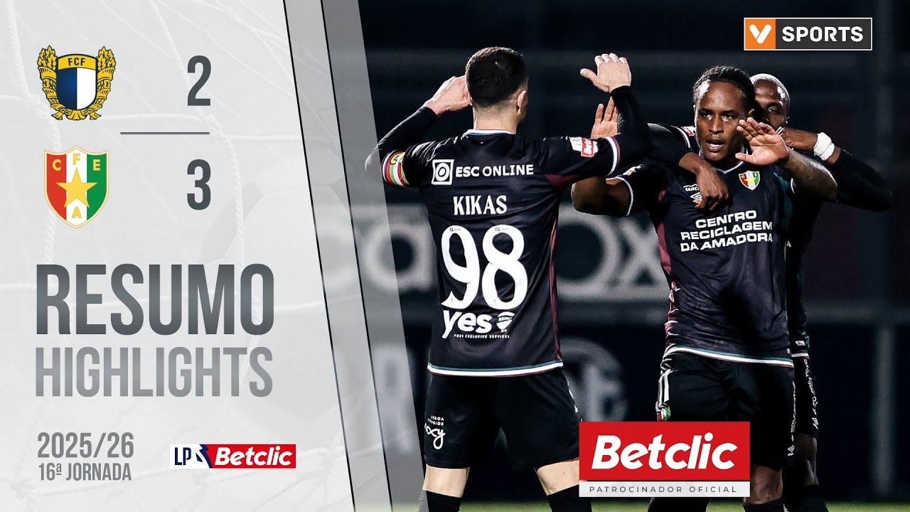 Famalicao vs Estrela Highlights & Goals Season 2025/2026