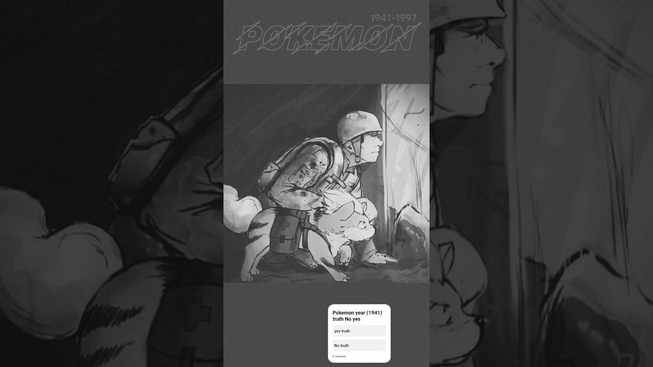 Pokemon for the year 1941-1998 !!! 💀