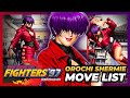 OROCHI SHERMIE MOVE LIST The King Of Fighters 97 KOF97