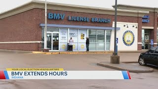 Indiana BMV locations extend hours for primary