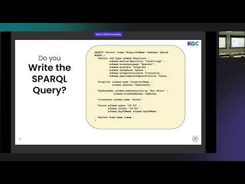 KGC 2023 Talk - Methods for Natural Language Search over a Knowledge Graph by Yext