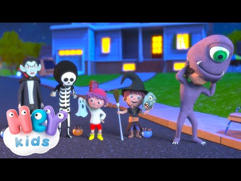 Halloween Nacht kinderlied 🎃 | Lieder für Kinder | HeyKids Kinderlieder TV