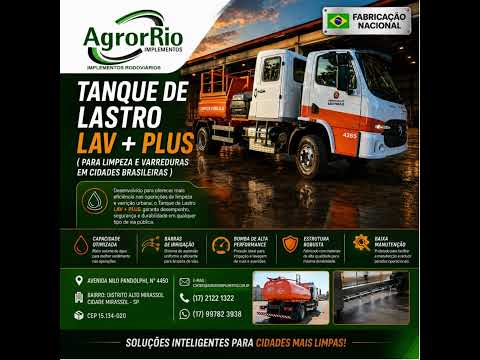 AGRORRIO IMPLEMENTOS - MIRASSOL - SÃO PAULO  #implementosrodoviarios