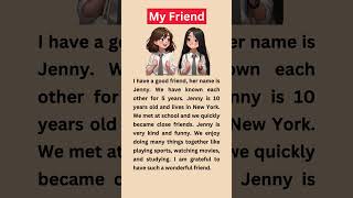 My Friend #english #reading #story #englishspeaking #storytelling #storytime #shorts #shortsvideo