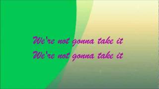 We&#39;re Not Gonna Take It - The Who (lyrics)