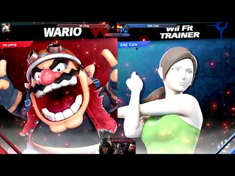 Mr Ping (Wario) vs SHC Cala (Peach, Ike, Wii Fit) - WF