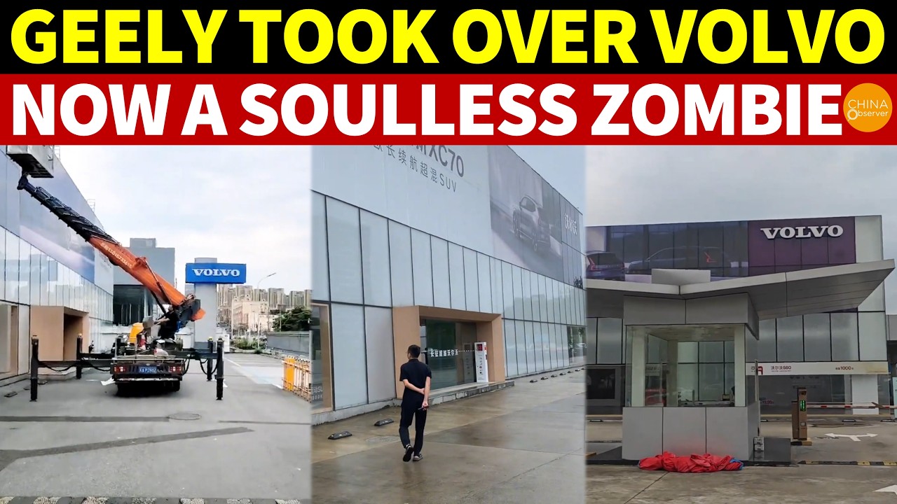 Volvo’s China Sales Fall 40%! Since Geely Bought It, It’s a Soulless Walking Corpse