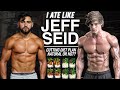 I Ate Like Jeff Seid For A Day And Is He Natural | Being Honest