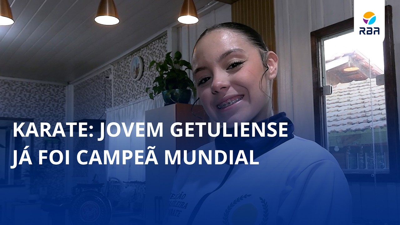 Karate: jovem getuliense já foi campeã mundial
