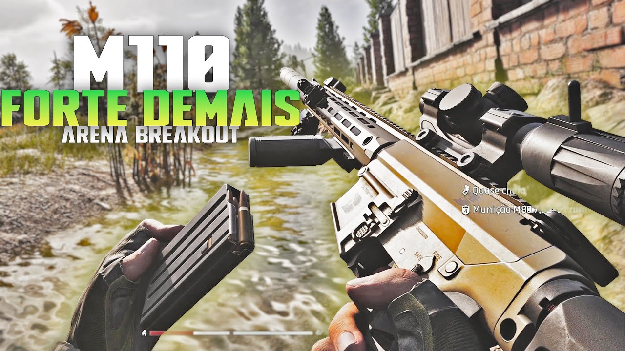 MONTEI E JOGUEI COM UMA ARMA DE QUASE 1 MILHÃO (M110) 🤑 | ARENA BREAKOUT INFINITE