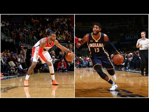 John Wall 36 Points vs Paul George 34 Points | 12.28.16