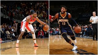 John Wall - Washington Wizards - Paul George - Indiana Pacers