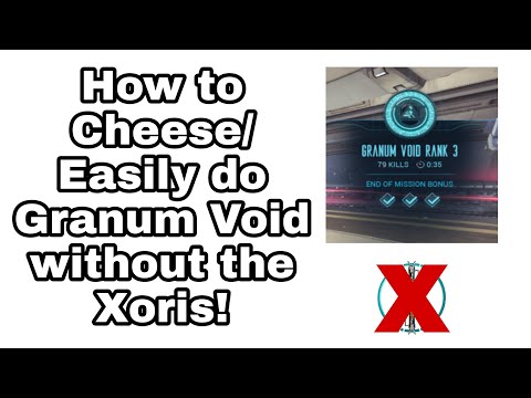 Warframe | How to Cheese/Easily do Granum Void without the Xoris!