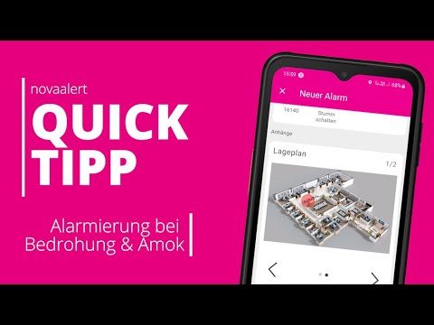 Alarmierung bei Bedrohung und Amoksituationen