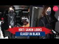 Kriti Sanon Slaying In Black At The Airport Malaika Arora S Weird Walk Others Papped In The City