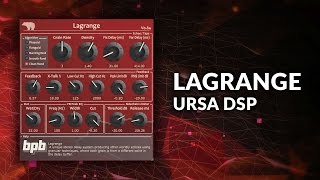 Video thumbnail for Lagrange Granular Delay by Ursa DSP (KVRDC 2016) by Bedroom Producers Blog