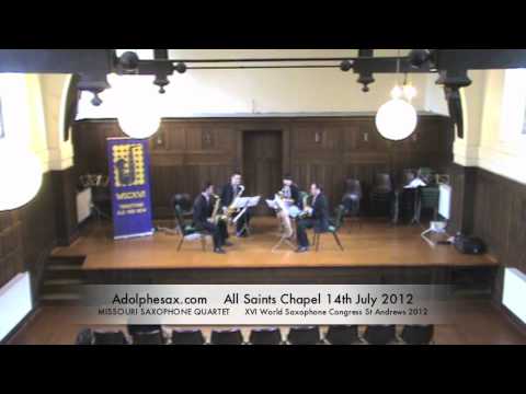 WSCXVI MISSOURI SAXOPHONE QUARTET   Unknown