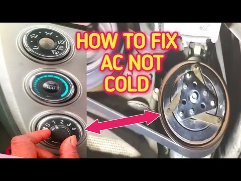 How to fix car ac not blowing cold air!car ac not cold enough