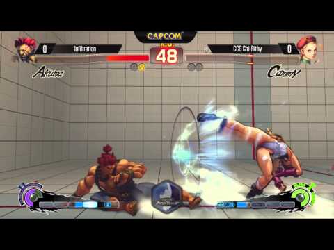 USFIV: Infiltration vs CCG Chi-Rithy - CEO2014 - Capcom Pro Tour Top 16