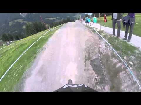 Madison Saracen - Manon Carpenter World Cup 2014 Leogang Winning GoPro Run