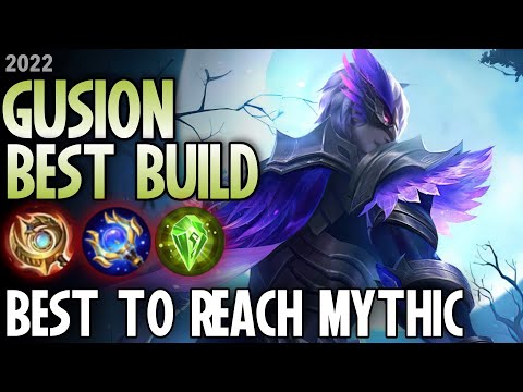 1 SKILL DELETE! 10 MINS GUSION = MONSTER! GUSION BEST BUILD JUNGLE! TOP 1 GLOBAL GUSION BUILD - MLBB