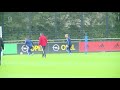 Select groepje op laatste openbare training Feyenoord
