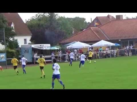 Krzysztof Podolczak trifft zum 1:0 (38.)