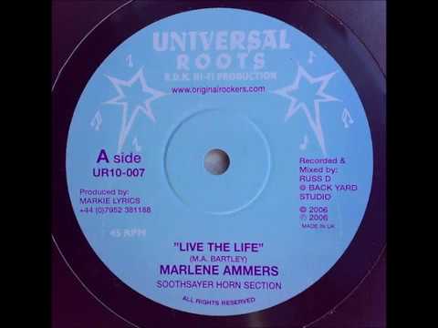 Marlene Ammers - Live The Life + Version