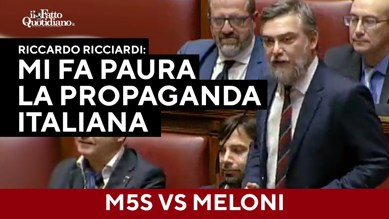 Russia-Ucraina, M5S vs Meloni. Ricciardi: "Mi fa paura la propaganda italiana"