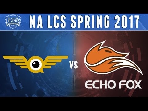 FlyQuest vs Echo Fox - League Of Legends NA LCS 2017 Spring Game 1