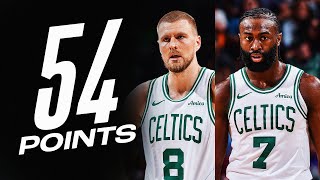 Kristaps Porzingis - Jaylen Brown - Boston Celtics