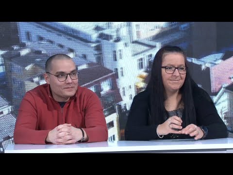 Branislav Gligorić i Vidosava Vicanović, gosti emisije "Buđenje uz TV Pančevo" - TV Pančevo