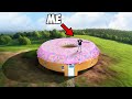 Overnight INSIDE The World S Largest Donut