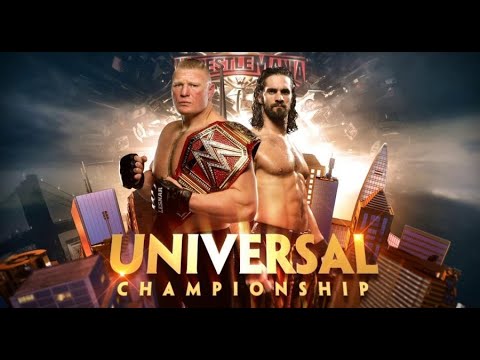 Brock Lesnar vs Seth Rollins full match WWE WrestleMania 35 April 7, 2019
