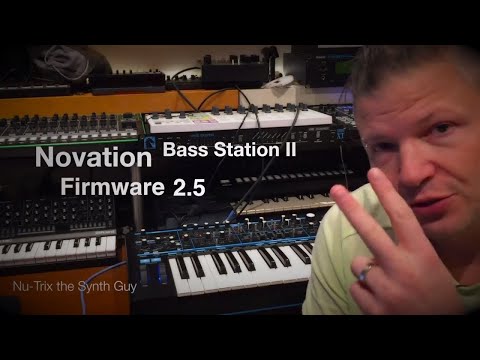 How to upgrade the Bass Station II firmware to  2.5