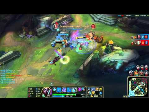 Arab Euw League Plays #5 [ Ekko Vs Lulu Top Full Game ]