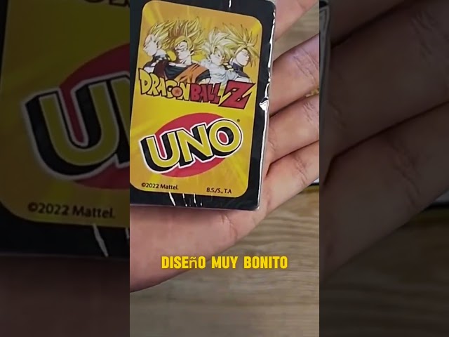 Vídeo relacionado con Mattel Games Juego de Cartas Nocturno Familiar UNO Dragon Ball Z gráficos temáticos de programas de televisión y Reglas Especiales para 2-10 Jugadores