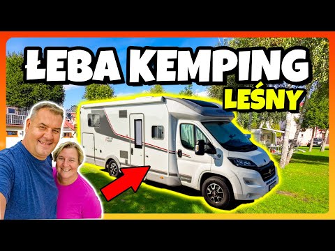 JEDZIEMY NA KEMPING LEŚNY W ŁEBIE - Jak wygląda Łeba po sezonie? - Kamperem nad Morze