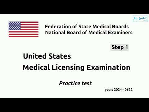 USMLE Step 1 Year: 2024 Number: 0622