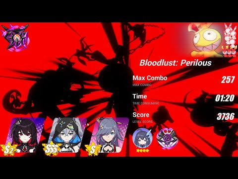 HI3: Nirvana Abyss 421D Homu (Bloodthirsty) [736 pts] Nyx(S2) HB AE